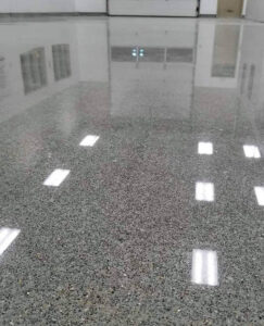 Grey Polished Concrete Floor Florida