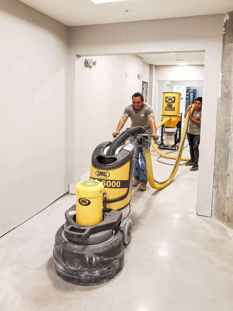 Outstanding Concrete Floor Cleaning And Buffing Services