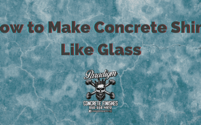 How to Make Concrete Smooth and Shiny Like Glass