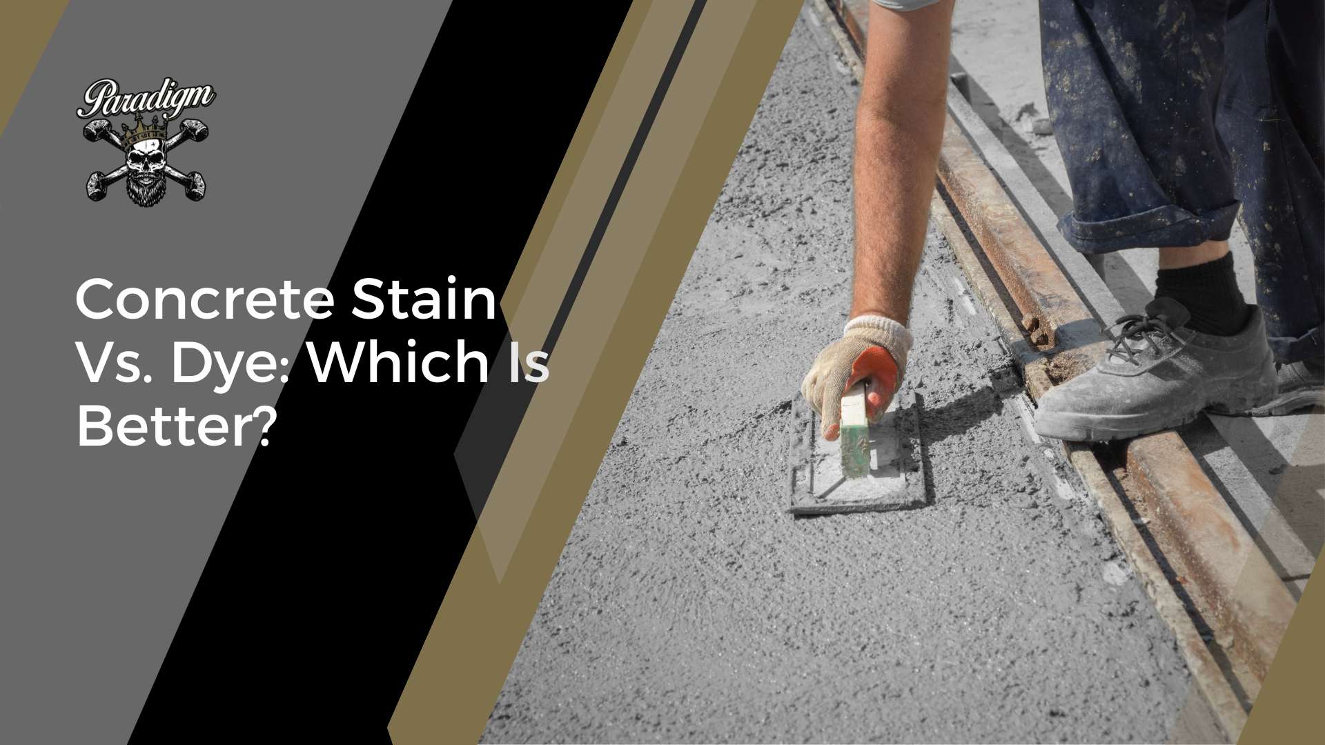 Concrete Stain Vs. Dye Which Is Better