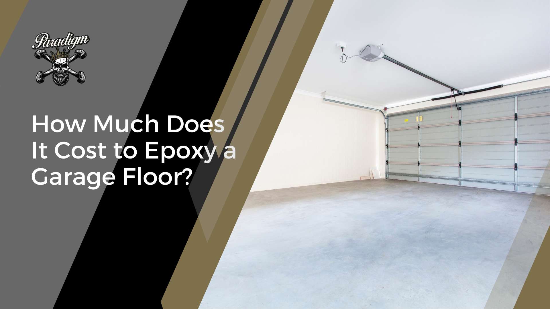 How Much Does It Cost to Epoxy a Garage Floor