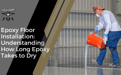 Epoxy Floor Installation: Understanding How Long Epoxy Takes to Dry